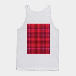 Valentine Plaid Tank Top